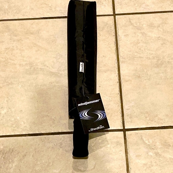 ShedRain Windjammer Black Umbrella - Picture 1 of 2